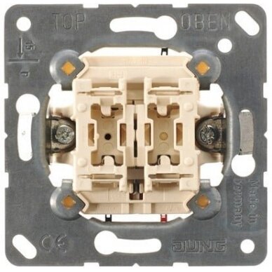 1 kl. mygtuko mechanizmas žaliuzėms JUNG 539VU (10A/250V)