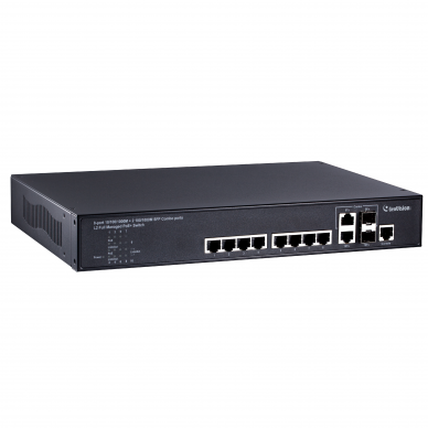 8-Port Gigabit 802.3at Web Management Layer 2+ Fully Managed PoE Switch