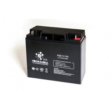 Akumuliatorius POWER BUBBLE E 18Ah 12V