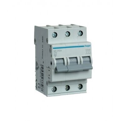 Automatinis jungiklis Hager MC363 (63A, 3P, 400V, 6kA)