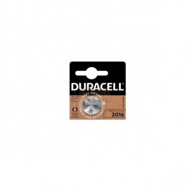 Baterija Duracell Lithium CR2016