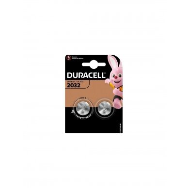 Baterija Duracell Lithium CR2032 (2 vnt.)