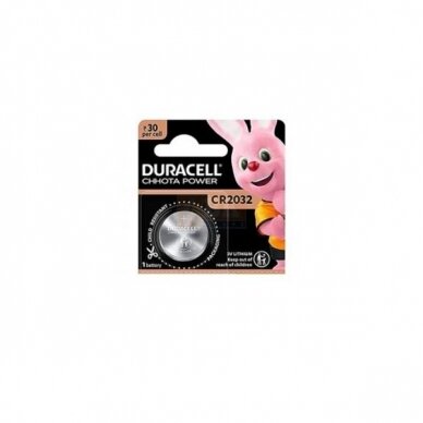 Baterija Duracell Lithium CR2032