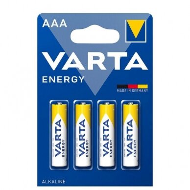 Baterija VARTA Alkaline Max Power LR03/AAA (8 vnt.)