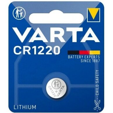 Baterija VARTA Lithium CR1220 (1 vnt.)