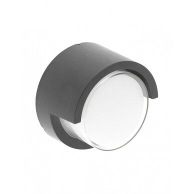 CANTI LED sieninis šviestuvas (baltas, 12W, 1000lm, IP65, 4000K) GTV LD-CANTI12WOK-40