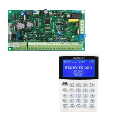 Centralės ir klaviatūros komplektas SECOLINK PAS832+KM24A