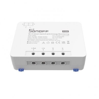 Energijos kontroleris su ribojimo funkcija SONOFF POWR3 WiFi Smart