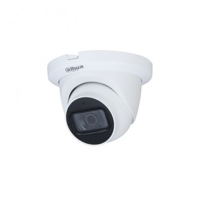 HD-CVI, TVI, AHD kamera kupolinė 2MP su IR iki 30m, 2.8mm, integruotas mikrofonas, IP67, DWDR