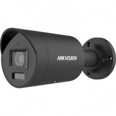 Hikvision bullet DS-2CD2047G2H-LIUeF F2.8 (juoda, 4 MP, 40 m. IR; 40 m. LED, Hybrid Light)