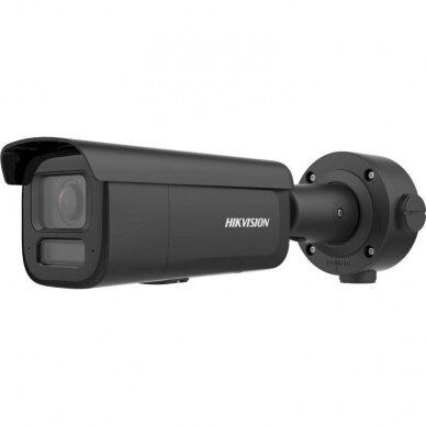 Hikvision bullet DS-2CD2646G2HT-IZS F2.8-12 (juoda, 4 MP, 60 m. IR, AcuSense, DarkFighter)