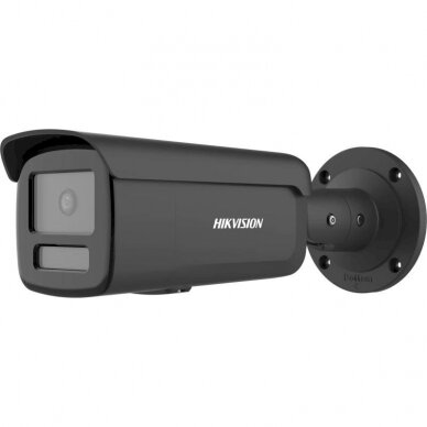 Hikvision bullet DS-2CD2T47G2H-LIeF (F2.8, hybrid light, juoda)