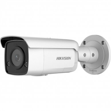 Hikvision bullet DS-2CD2T86G2H-IS2U/SL(eF) F2.8 (balta, 8 MP, 60 m. IR, AcuSense, DarkFighter)