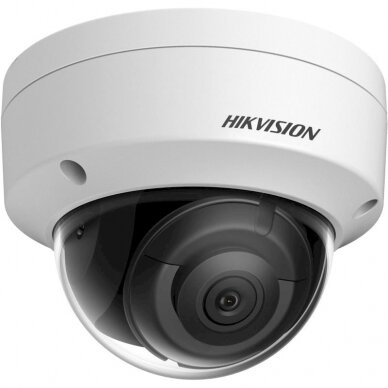 Hikvision dome DS-2CD2163G2-I F2.8 (balta, 6 MP, 30 m. IR, AcuSense)