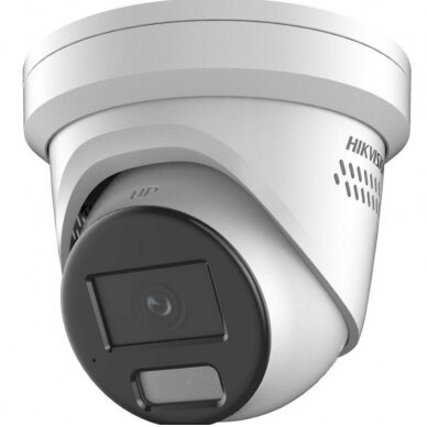 Hikvision dome DS-2CD2387G2H-LISU/SL F2.8 (balta, 8 MP, 30m. IR; 30 m. LED, Hybrid Light)