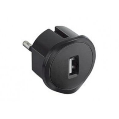 Įkrovimo lizdas USB Legrand 050681 (juodas, 5V 1.5A)