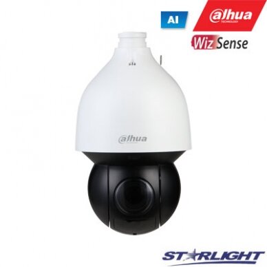 IP valdoma kamera SD5A825-HNR-YA. 8MP STARLIGHT. 25x. IR 150m. IP67, H.265, AI.