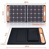 Jackery SolarSaga 100W saulės modulis