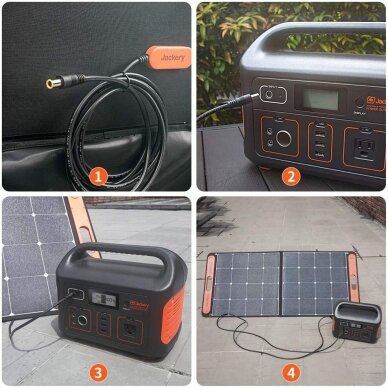 Jackery SolarSaga 100W saulės modulis 7