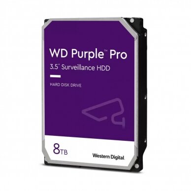 Kietasis diskas WD Purple 8TB WD8001PURA