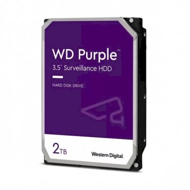 Kietasis diskas WD Purple WD23PURZ 2TB