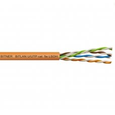 LAN tinklo kabelis Bitner FTP 5e (vidaus, PVC, LSZH, Eca, 305m, 24 AWG/0.5mm)