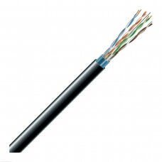 LAN tinklo kabelis ECG FTP 6 (lauko, PE, Fca, 305m, 23 AWG/0.56mm)