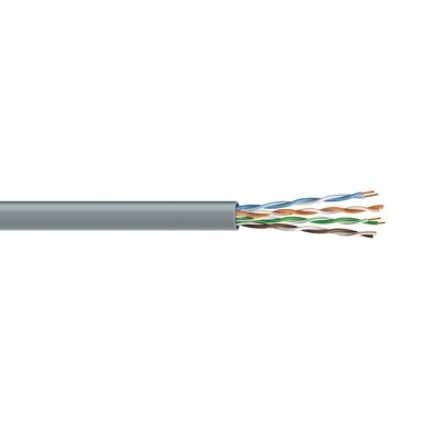 LAN tinklo kabelis ECG UTP 5e (vidaus, PVC, Eca, 305m, 24 AWG/0.51mm)