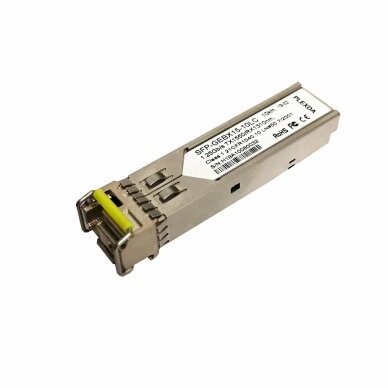 Optinis integruojamas keitiklis SFP BiDi (1.25Gbps, TX1550, LC, Singlefiber, 3km)