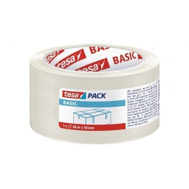 Pakavimo juosta TESA BASIC 50m x 48mm 58572-00000-00