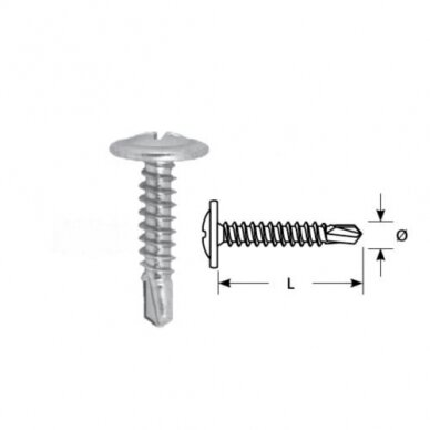 Sraigtas su grąžteliu STARFIX WT 4.2x14/F (49vnt)