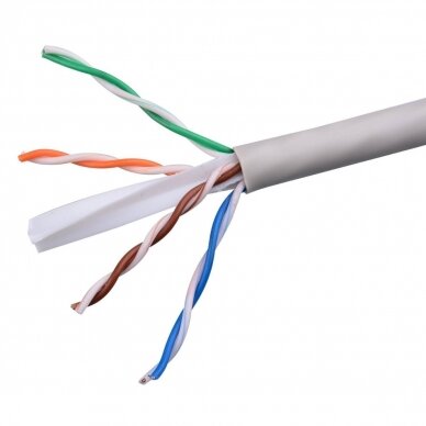 UTP kabelis STEINMARK behalogeninis CAT6 (305m) (vidaus)